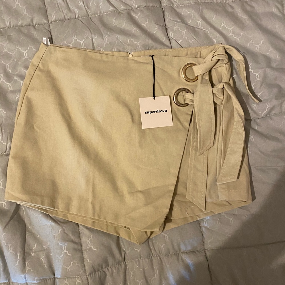 Beige Skort